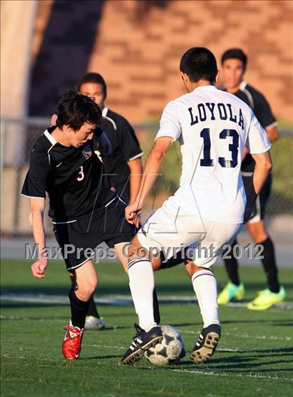 Thumbnail 3 in Loyola vs. Harvard-Westlake photogallery.
