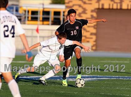 Thumbnail 3 in Loyola vs. Harvard-Westlake photogallery.