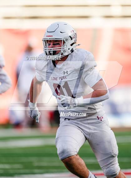 Thumbnail 3 in Lone Peak vs. Skyridge (UHSAA 6A Semifinal) photogallery.