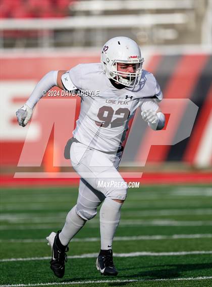 Thumbnail 1 in Lone Peak vs. Skyridge (UHSAA 6A Semifinal) photogallery.