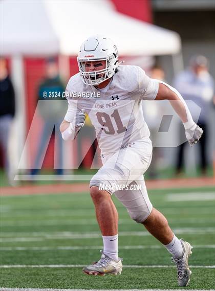 Thumbnail 1 in Lone Peak vs. Skyridge (UHSAA 6A Semifinal) photogallery.