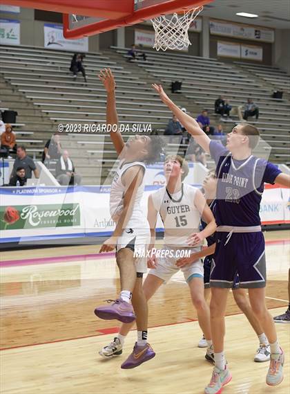 Thumbnail 1 in Ridge Point vs Guyer (McDonald's Texas Invitational) photogallery.