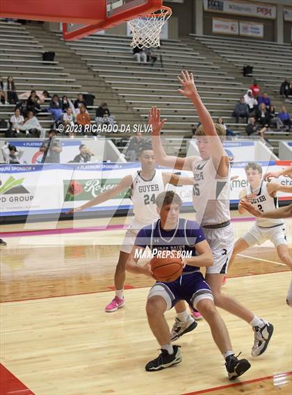 Thumbnail 1 in Ridge Point vs Guyer (McDonald's Texas Invitational) photogallery.