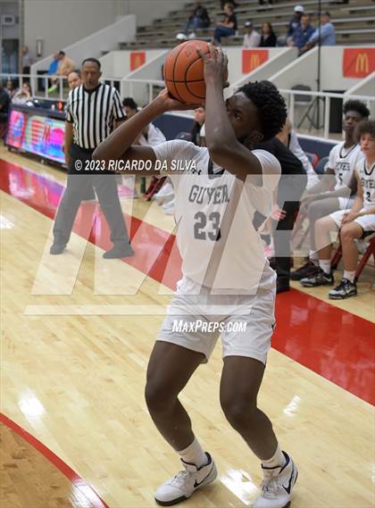 Thumbnail 1 in Ridge Point vs Guyer (McDonald's Texas Invitational) photogallery.