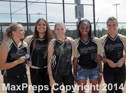 Thumbnail 1 in Millennium vs. Big Valley Christian (CIF SJS D7 Final) photogallery.