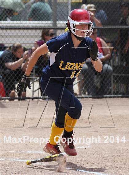 Thumbnail 1 in Millennium vs. Big Valley Christian (CIF SJS D7 Final) photogallery.