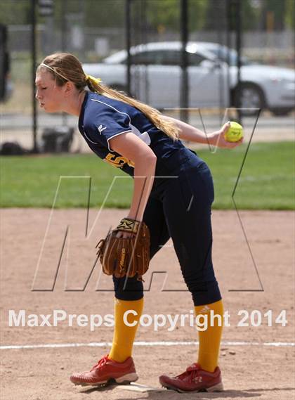 Thumbnail 1 in Millennium vs. Big Valley Christian (CIF SJS D7 Final) photogallery.