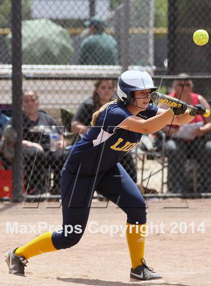 Thumbnail 1 in Millennium vs. Big Valley Christian (CIF SJS D7 Final) photogallery.