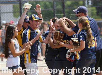 Thumbnail 1 in Millennium vs. Big Valley Christian (CIF SJS D7 Final) photogallery.