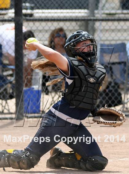 Thumbnail 3 in Millennium vs. Big Valley Christian (CIF SJS D7 Final) photogallery.