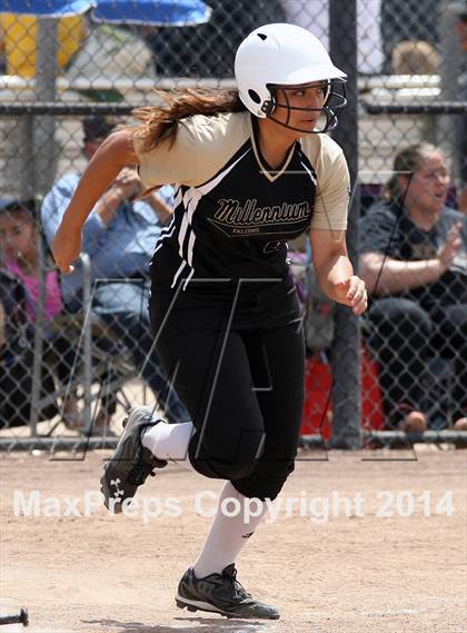 Thumbnail 2 in Millennium vs. Big Valley Christian (CIF SJS D7 Final) photogallery.