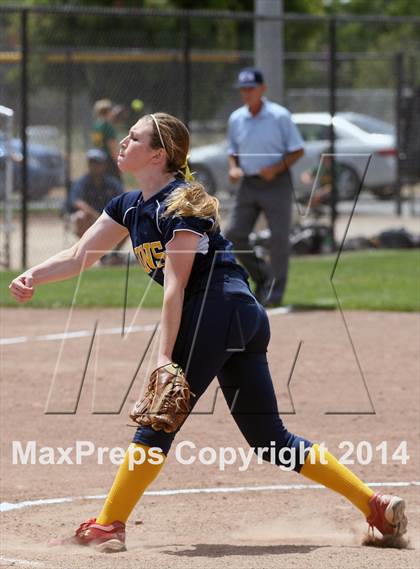 Thumbnail 3 in Millennium vs. Big Valley Christian (CIF SJS D7 Final) photogallery.