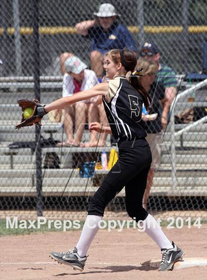 Thumbnail 1 in Millennium vs. Big Valley Christian (CIF SJS D7 Final) photogallery.