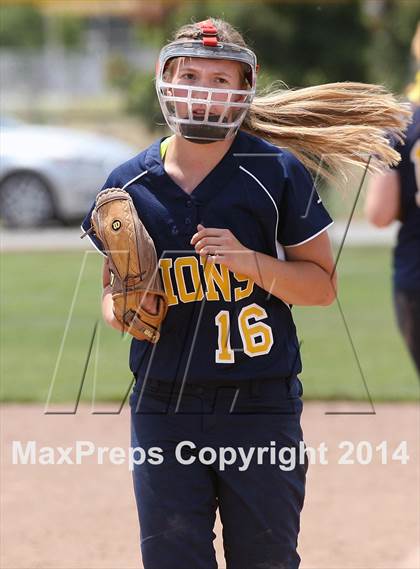 Thumbnail 3 in Millennium vs. Big Valley Christian (CIF SJS D7 Final) photogallery.