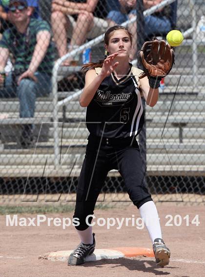 Thumbnail 3 in Millennium vs. Big Valley Christian (CIF SJS D7 Final) photogallery.