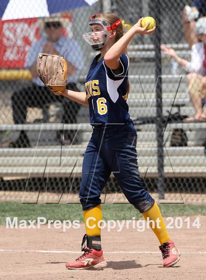 Thumbnail 1 in Millennium vs. Big Valley Christian (CIF SJS D7 Final) photogallery.