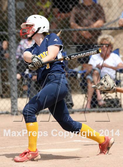 Thumbnail 3 in Millennium vs. Big Valley Christian (CIF SJS D7 Final) photogallery.
