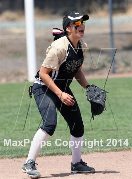 Thumbnail 2 in Millennium vs. Big Valley Christian (CIF SJS D7 Final) photogallery.