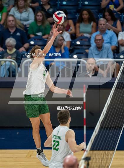 Thumbnail 3 in Roncalli vs Cathedral (IBVCA State Championship) photogallery.