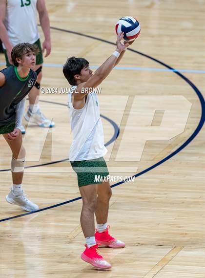 Thumbnail 2 in Roncalli vs Cathedral (IBVCA State Championship) photogallery.