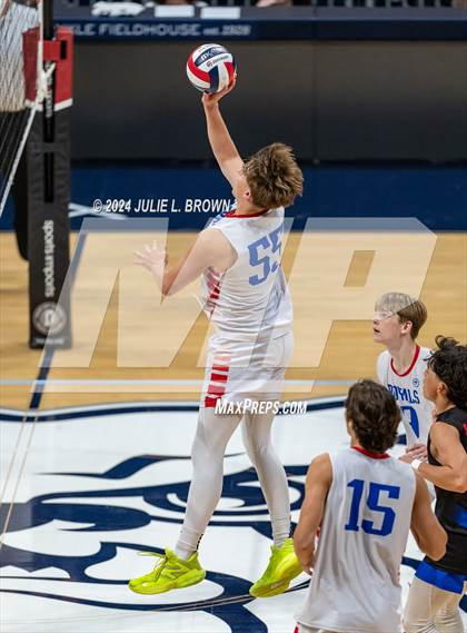Thumbnail 3 in Roncalli vs Cathedral (IBVCA State Championship) photogallery.