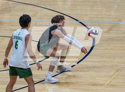 Thumbnail 3 in Roncalli vs Cathedral (IBVCA State Championship) photogallery.