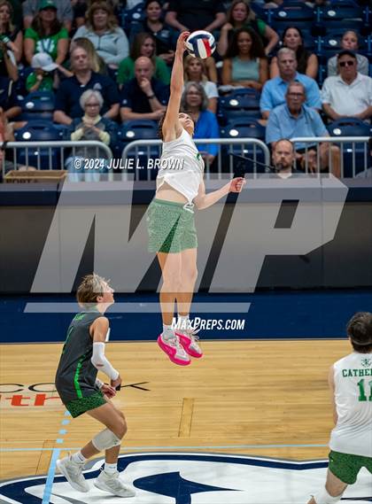 Thumbnail 1 in Roncalli vs Cathedral (IBVCA State Championship) photogallery.