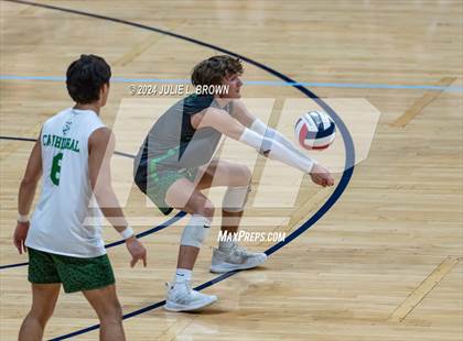 Thumbnail 1 in Roncalli vs Cathedral (IBVCA State Championship) photogallery.
