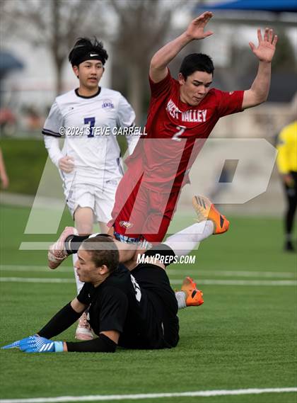 Thumbnail 2 in Oroville @ West Valley (CIF NS Division 2 Round 1) photogallery.