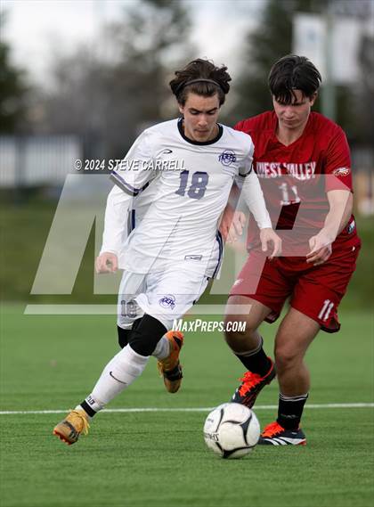 Thumbnail 1 in Oroville @ West Valley (CIF NS Division 2 Round 1) photogallery.