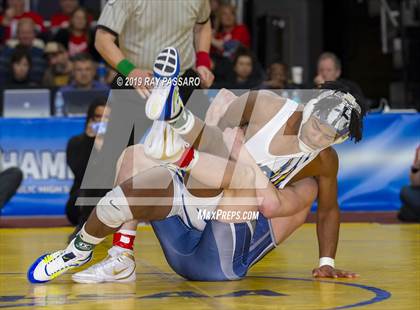 Thumbnail 3 in NYSPHSAA D1 Wrestling Championships (Finals 132 - 160 lbs) photogallery.