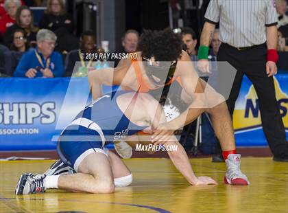 Thumbnail 2 in NYSPHSAA D1 Wrestling Championships (Finals 132 - 160 lbs) photogallery.