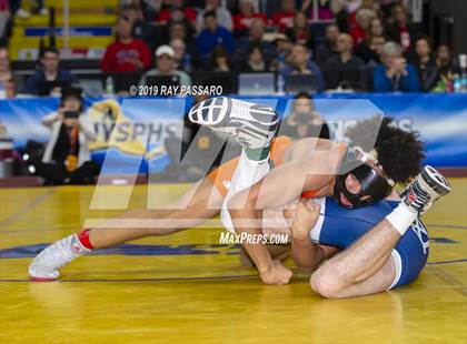 Thumbnail 3 in NYSPHSAA D1 Wrestling Championships (Finals 132 - 160 lbs) photogallery.