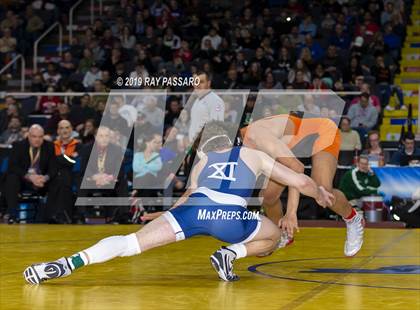 Thumbnail 2 in NYSPHSAA D1 Wrestling Championships (Finals 132 - 160 lbs) photogallery.