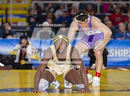 Thumbnail 3 in NYSPHSAA D1 Wrestling Championships (Finals 132 - 160 lbs) photogallery.