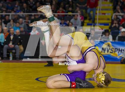 Thumbnail 3 in NYSPHSAA D1 Wrestling Championships (Finals 132 - 160 lbs) photogallery.