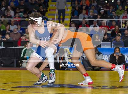 Thumbnail 3 in NYSPHSAA D1 Wrestling Championships (Finals 132 - 160 lbs) photogallery.