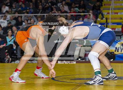 Thumbnail 3 in NYSPHSAA D1 Wrestling Championships (Finals 132 - 160 lbs) photogallery.