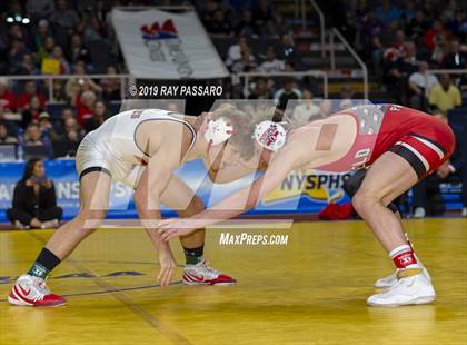 Thumbnail 2 in NYSPHSAA D1 Wrestling Championships (Finals 132 - 160 lbs) photogallery.