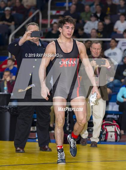 Thumbnail 2 in NYSPHSAA D1 Wrestling Championships (Finals 132 - 160 lbs) photogallery.