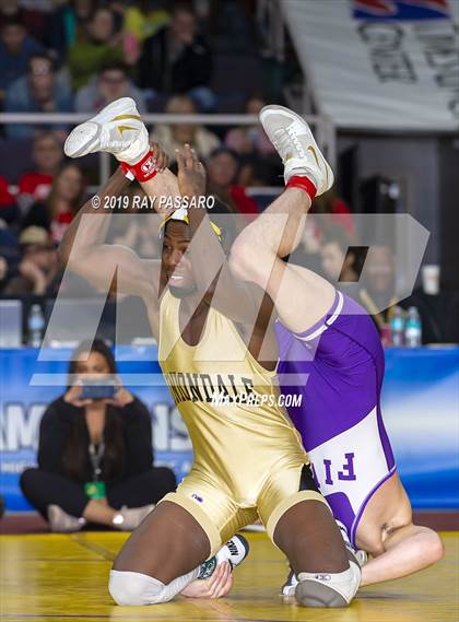 Thumbnail 2 in NYSPHSAA D1 Wrestling Championships (Finals 132 - 160 lbs) photogallery.