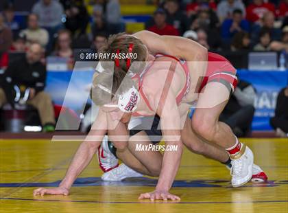 Thumbnail 3 in NYSPHSAA D1 Wrestling Championships (Finals 132 - 160 lbs) photogallery.