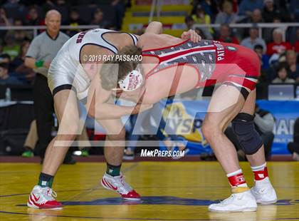 Thumbnail 3 in NYSPHSAA D1 Wrestling Championships (Finals 132 - 160 lbs) photogallery.