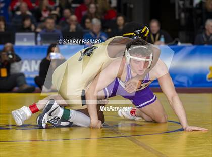 Thumbnail 1 in NYSPHSAA D1 Wrestling Championships (Finals 132 - 160 lbs) photogallery.