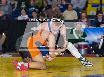 Thumbnail 3 in NYSPHSAA D1 Wrestling Championships (Finals 132 - 160 lbs) photogallery.