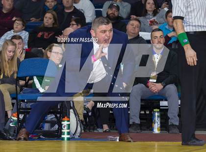 Thumbnail 3 in NYSPHSAA D1 Wrestling Championships (Finals 132 - 160 lbs) photogallery.