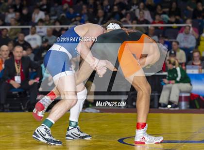 Thumbnail 2 in NYSPHSAA D1 Wrestling Championships (Finals 132 - 160 lbs) photogallery.
