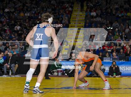 Thumbnail 1 in NYSPHSAA D1 Wrestling Championships (Finals 132 - 160 lbs) photogallery.