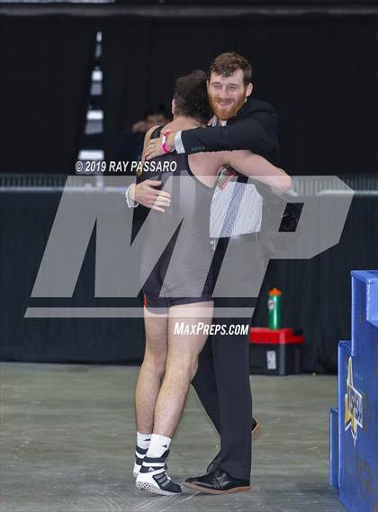 Thumbnail 2 in NYSPHSAA D1 Wrestling Championships (Finals 132 - 160 lbs) photogallery.