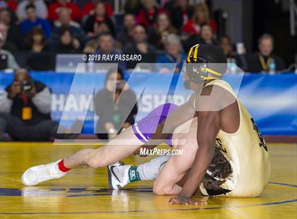 Thumbnail 2 in NYSPHSAA D1 Wrestling Championships (Finals 132 - 160 lbs) photogallery.
